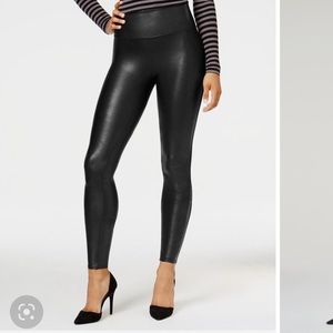 Spanx faux leather leggings